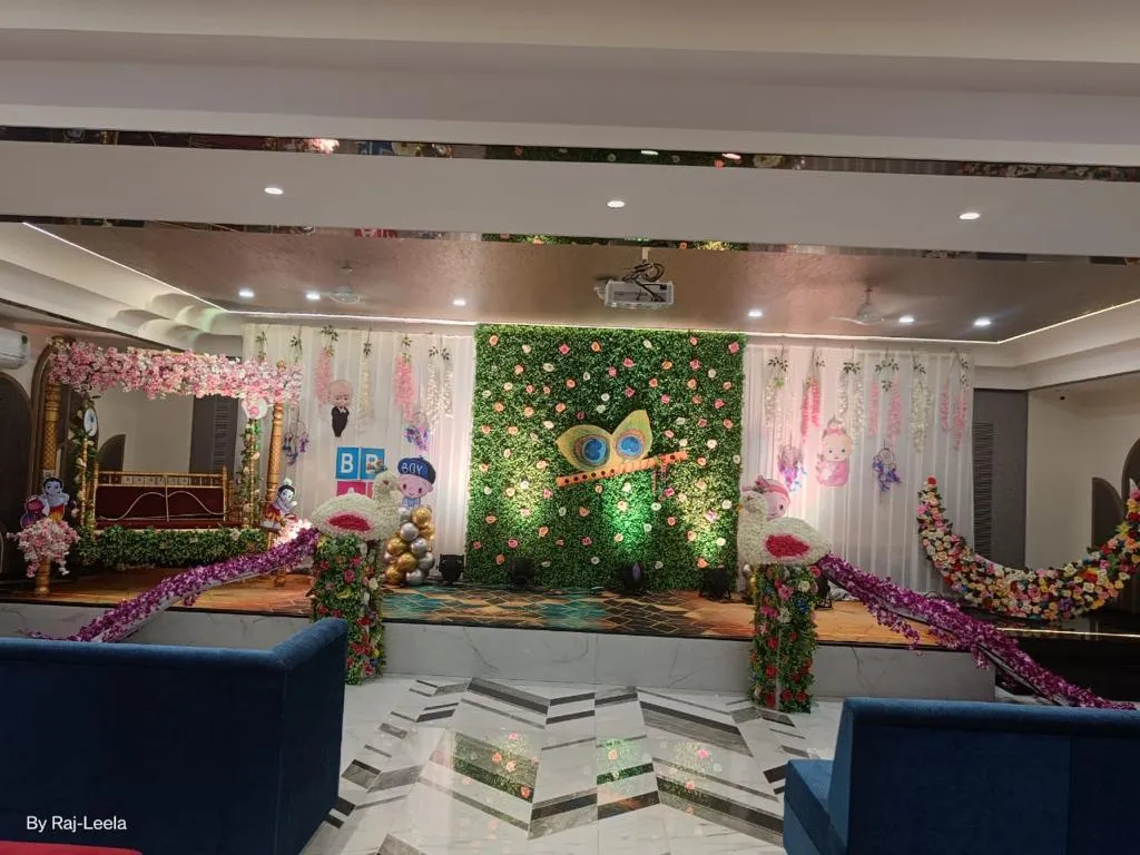 Baby shower floral decoration Raj Leela Events